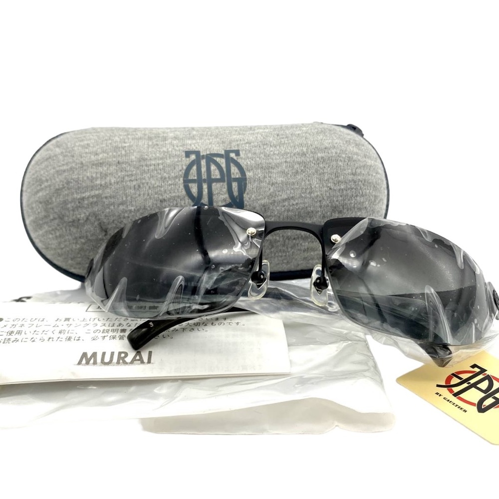 JPG by Gaultier Black Sunglasses